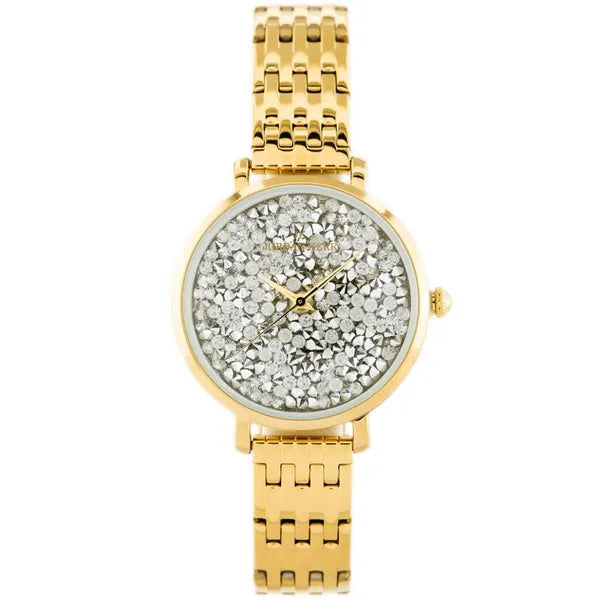 Jordan Kerr női karóra, arany/ezüst, Miyota kvarc, 36 mm, fém szíj