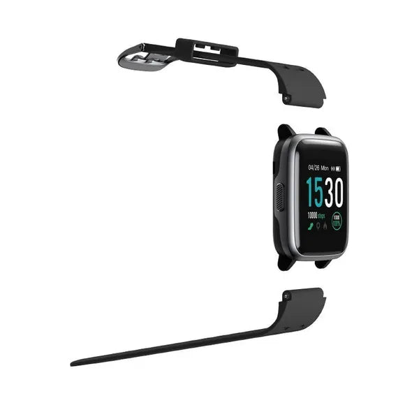 Jordan Kerr Active uniszex okosóra fekete, 1,3'' IPS, 5 ATM, fém szíj