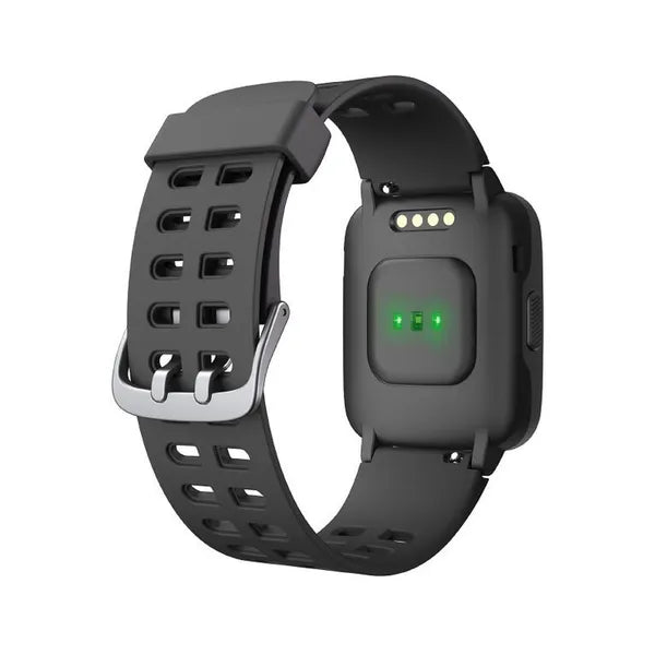 Jordan Kerr Active uniszex okosóra fekete, 1,3'' IPS, 5 ATM, fém szíj