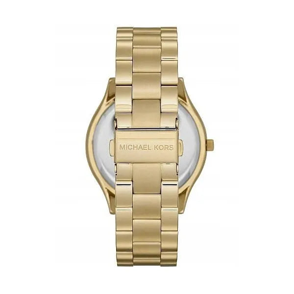 Michael Kors női karóra Slim Runway MK3590, arany, acél, 5 ATM, kvarc