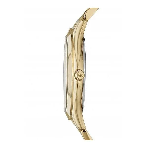 Michael Kors női karóra Slim Runway MK3590, arany, acél, 5 ATM, kvarc