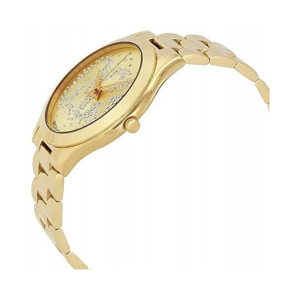 Michael Kors női karóra Slim Runway MK3590, arany, acél, 5 ATM, kvarc