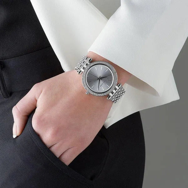 Michael Kors Darci MK3190 női karóra, ezüst, acél, WR50, 40 mm