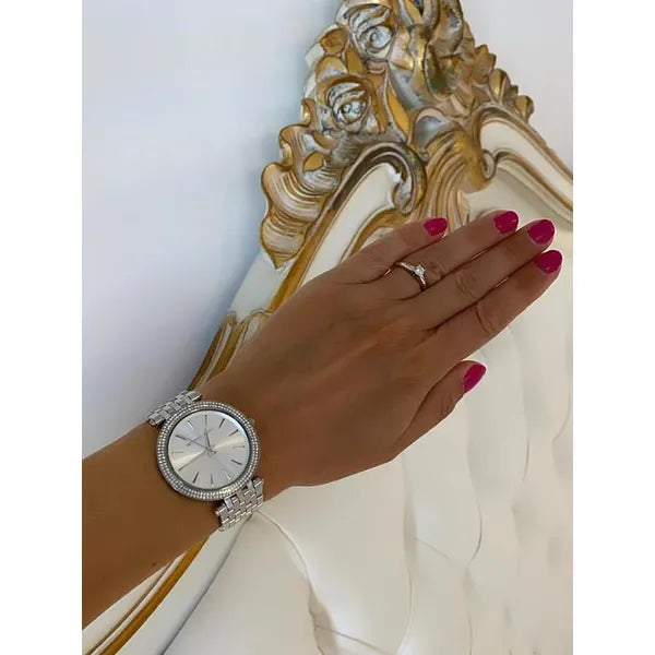 Michael Kors Darci MK3190 női karóra, ezüst, acél, WR50, 40 mm