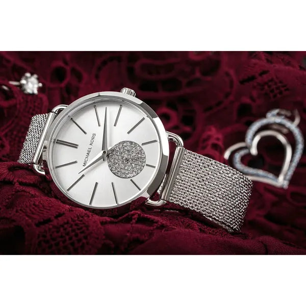 Michael Kors Portia MK3843 női karóra, ezüst, acél, WR50