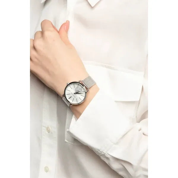 Michael Kors Portia MK3843 női karóra, ezüst, acél, WR50