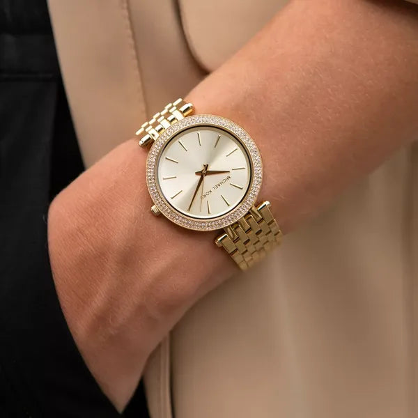 Michael Kors Darci MK3191 női karóra, aranyszínű acél, 40 mm, WR50, kvarc