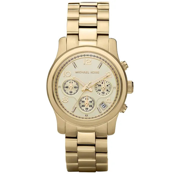Michael Kors Runway MK5055 női karóra, aranyszínű acél, kvarc, WR100