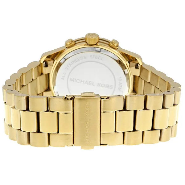 Michael Kors Runway MK5055 női karóra, aranyszínű acél, kvarc, WR100
