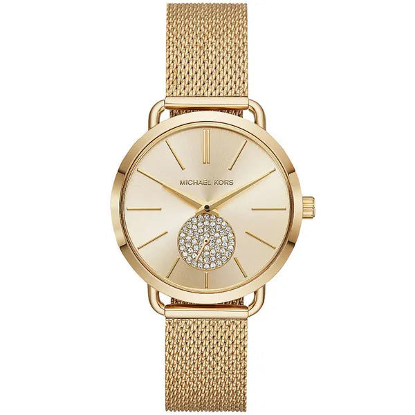 Michael Kors Portia MK3844 női karóra, arany szín, 36 mm, acél, WR50
