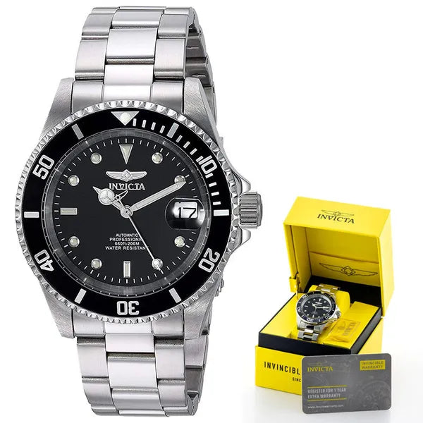 Invicta Pro Diver 8926OB férfi automata karóra, 40 mm, WR200, fekete számlap