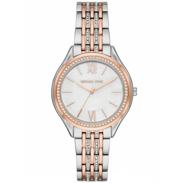 Michael Kors Mindy MK7077 női karóra, acél, két tónusú, 36 mm, kvarc