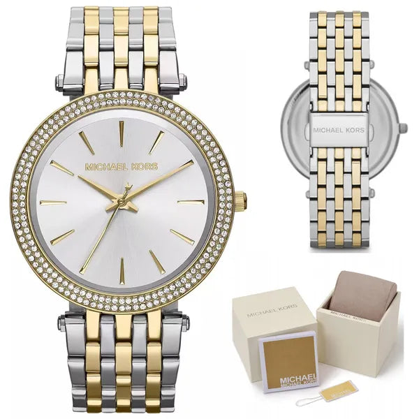Michael Kors Darci MK3215 női karóra, 38 mm, két tónusú (ezüst/arany), WR50