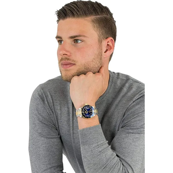 Invicta Pro Diver 8927OB férfi automata karóra, 40 mm, WR200, két színű acél