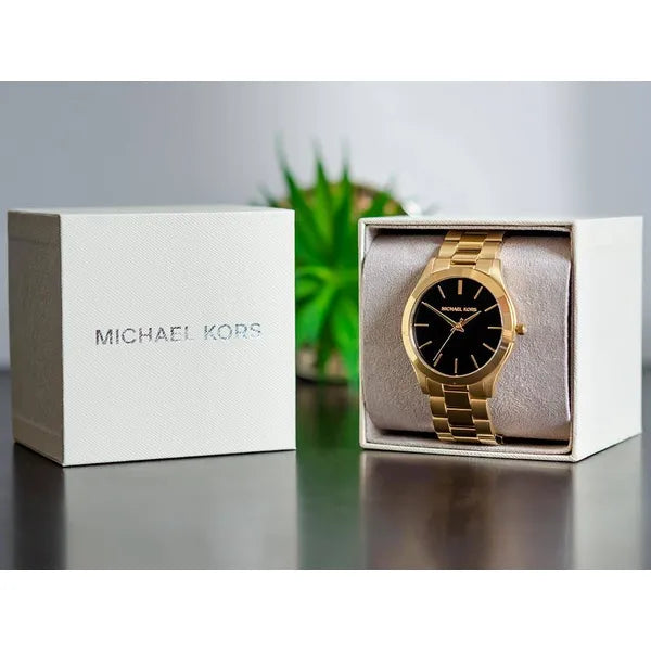 Michael Kors Runway férfi karóra MK8621, arany acél, 44 mm, WR50