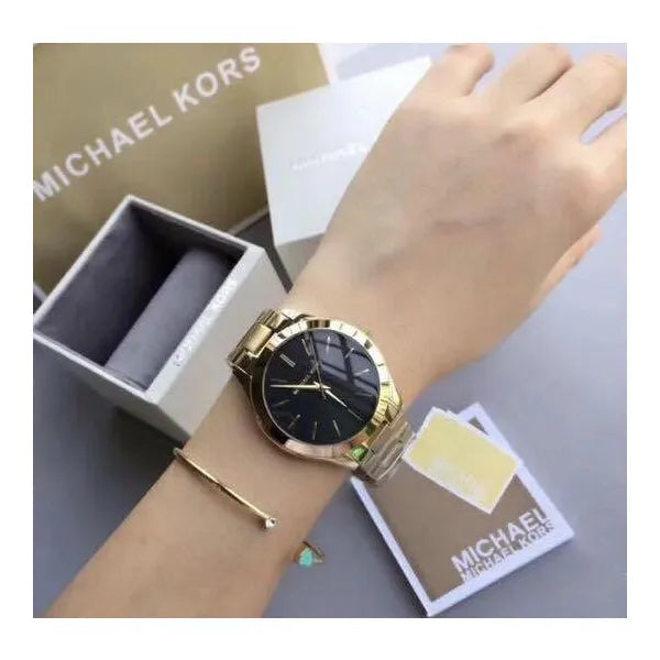 Michael Kors Runway férfi karóra MK8621, arany acél, 44 mm, WR50