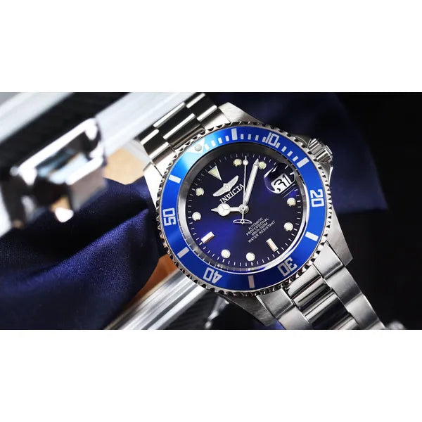 Invicta Pro Diver 9094OB férfi automata karóra, 40 mm, WR200, kék számlap