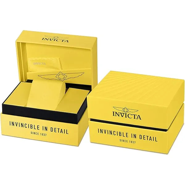 Invicta Specialty 1270 férfi kronográf karóra, arany, rozsdamentes acél, WR50