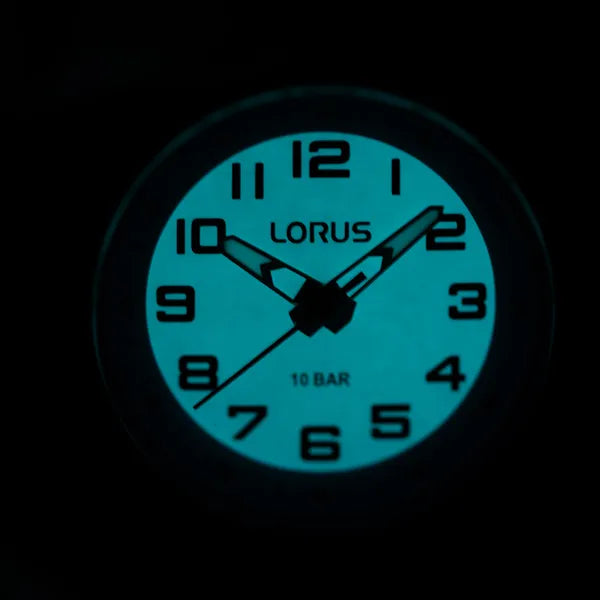 Lorus R2371NX9 fiúk karóra, 36 mm, WR100, kvarc, kék műanyag szíj, akrilüveg