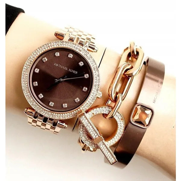Michael Kors Darci MK3217 női karóra, rozéarany, 39 mm, WR50