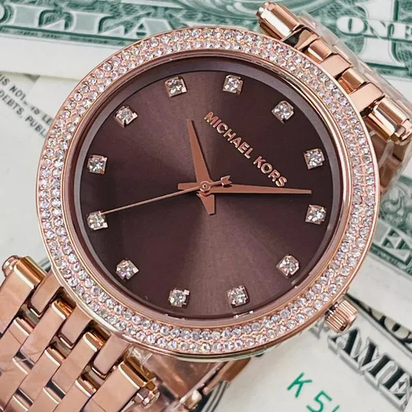 Michael Kors Darci MK3217 női karóra, rozéarany, 39 mm, WR50