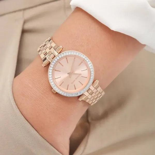 Michael Kors Darci MK3507 női karóra, rozéarany acél, WR50, díszdoboz