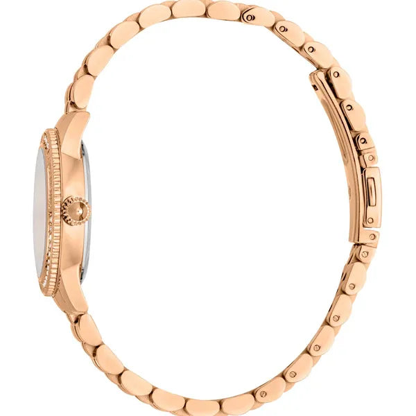 Just Cavalli női karóra, rózsaarany, ezüst számlap, WR50, JC1L275M0065