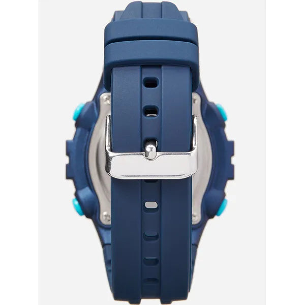 Lorus R2325PX9 férfi karóra, kék szilikon szíj, WR100, stopper/ébresztő