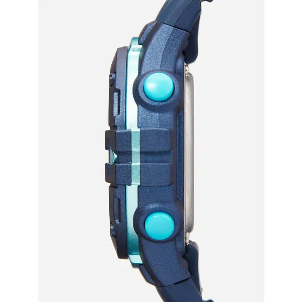 Lorus R2325PX9 férfi karóra, kék szilikon szíj, WR100, stopper/ébresztő