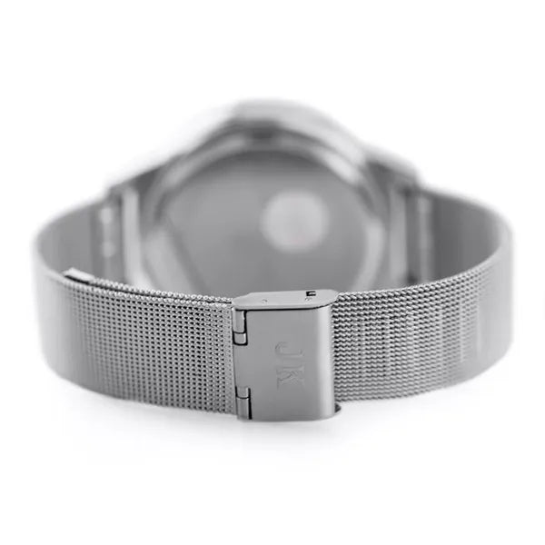 Jordan Kerr női karóra – ezüst, fém szíj, kvarc, WR30, antiallergén, 32 mm