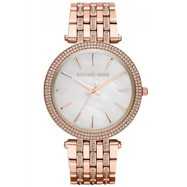 Michael Kors Darci MK3220 női karóra, rozéarany acél, gyöngyház, WR50