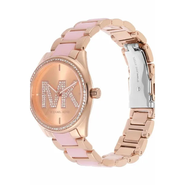 Michael Kors Janelle MK4731 női karóra, rozéarany, acél, 36 mm, WR50