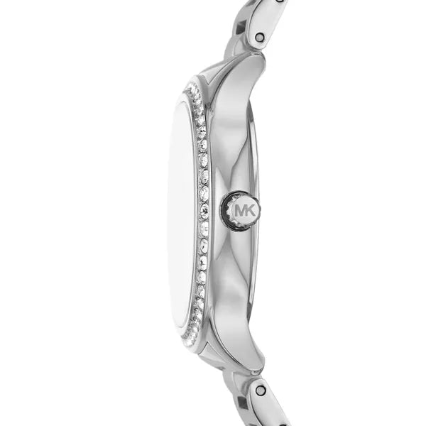 Michael Kors Sage MK4807 női karóra, ezüst acél, gyöngyház számlap