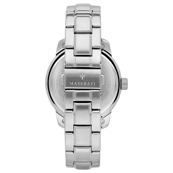 Maserati Successo férfi karóra R8853121004, 44 mm, acél, kék, WR100, kvarc