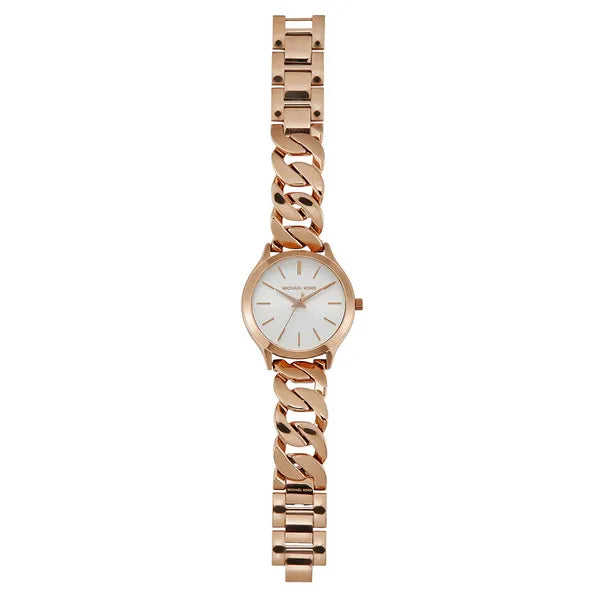 Michael Kors Slim Runway MK7472 női karóra, rózsaarany/ezüst, 38 mm