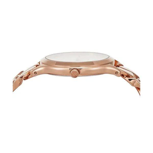 Michael Kors Slim Runway MK7472 női karóra, rózsaarany/ezüst, 38 mm