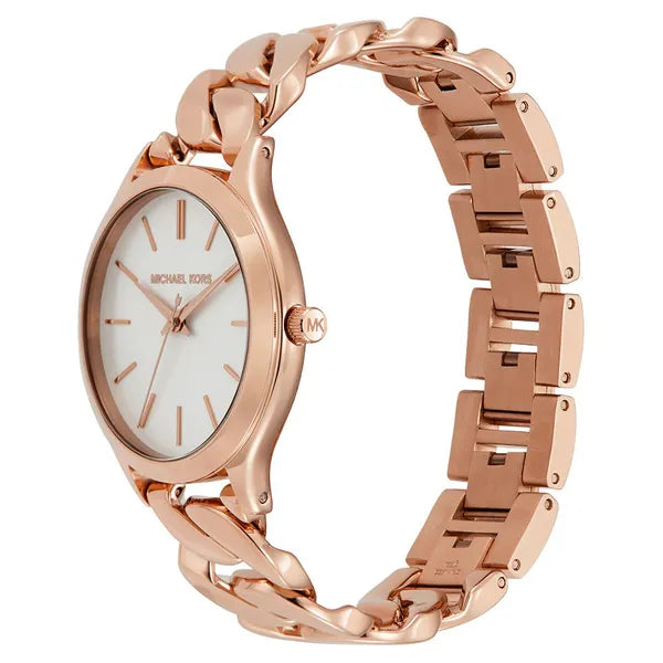 Michael Kors Slim Runway MK7472 női karóra, rózsaarany/ezüst, 38 mm