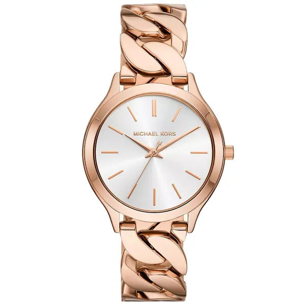 Michael Kors Slim Runway MK7472 női karóra, rózsaarany/ezüst, 38 mm