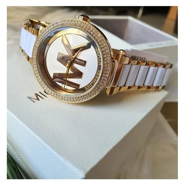 Michael Kors Parker MK5784 női karóra, aranyszínű rozsdamentes acél, 39 mm, WR50