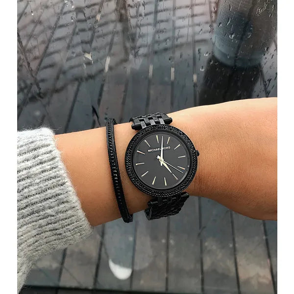 Michael Kors Darci MK3337 női karóra, fekete, acél, WR50, kvarc