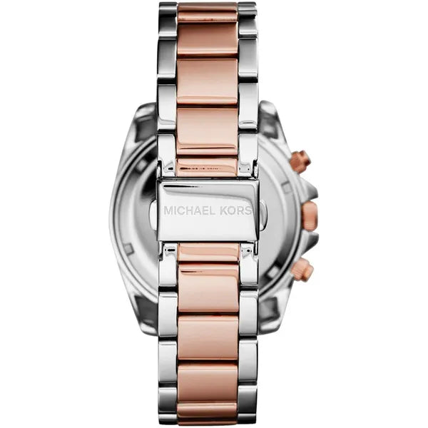 Michael Kors Blair MK6093 női karóra, kronográf, WR100, fekete számlap
