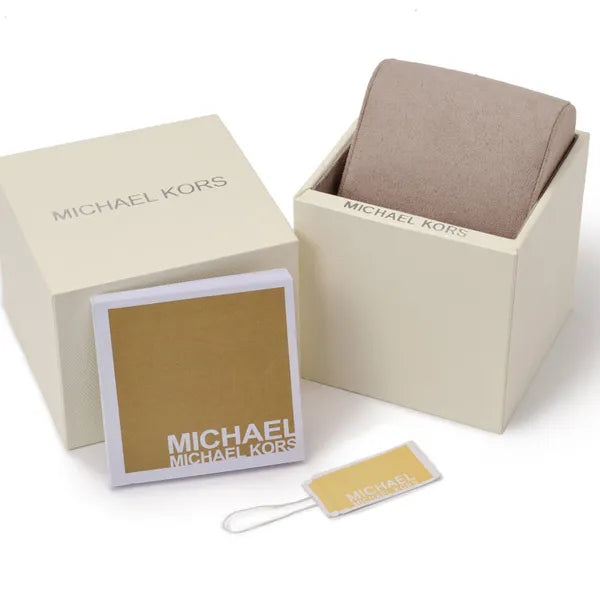 Michael Kors Blair MK6093 női karóra, kronográf, WR100, fekete számlap