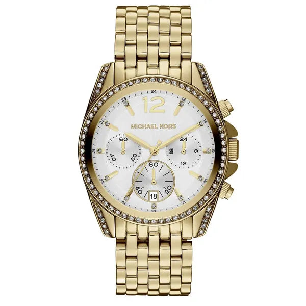 Michael Kors Pressley MK5835 női karóra – arany acél, WR100, kvarc