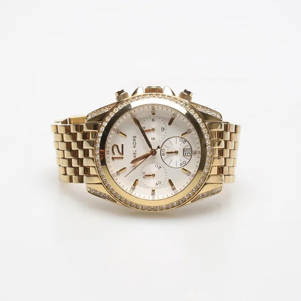 Michael Kors Pressley MK5835 női karóra – arany acél, WR100, kvarc