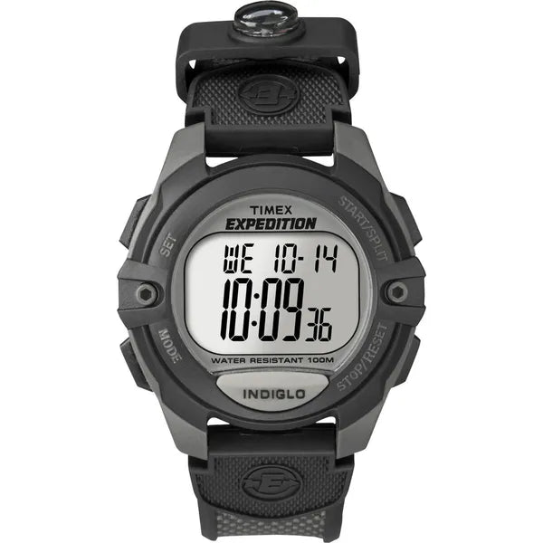 Timex Expedition T40941 férfi karóra, 41 mm, WR100, INDIGLO, fekete szövet szíj