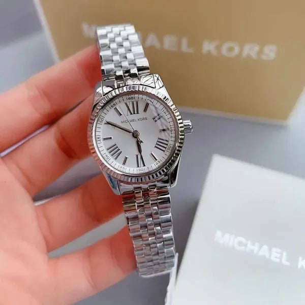 Michael Kors Lexington MK3228 női karóra, acél, ezüst, WR50