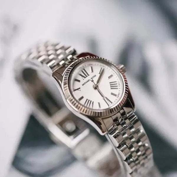 Michael Kors Lexington MK3228 női karóra, acél, ezüst, WR50
