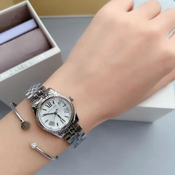 Michael Kors Lexington MK3228 női karóra, acél, ezüst, WR50
