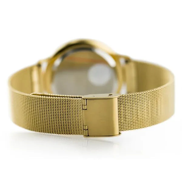Jordan Kerr női karóra, aranyszínű nemesacél, kvarc, WR30, 34 mm