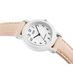Casio LQ-139L-4B2 női karóra, narancs bőr szíj, 25 mm, WR30, díszdoboz